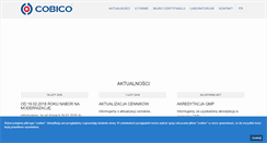 Desktop Screenshot of cobico.pl