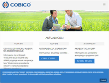 Tablet Screenshot of cobico.pl